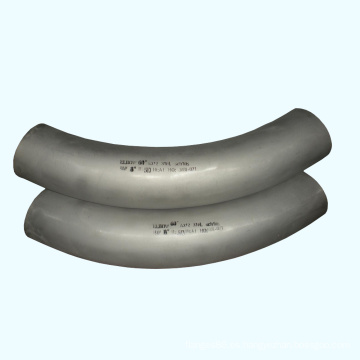Curva de tubería galvanizada en caliente R = 3D 30deg